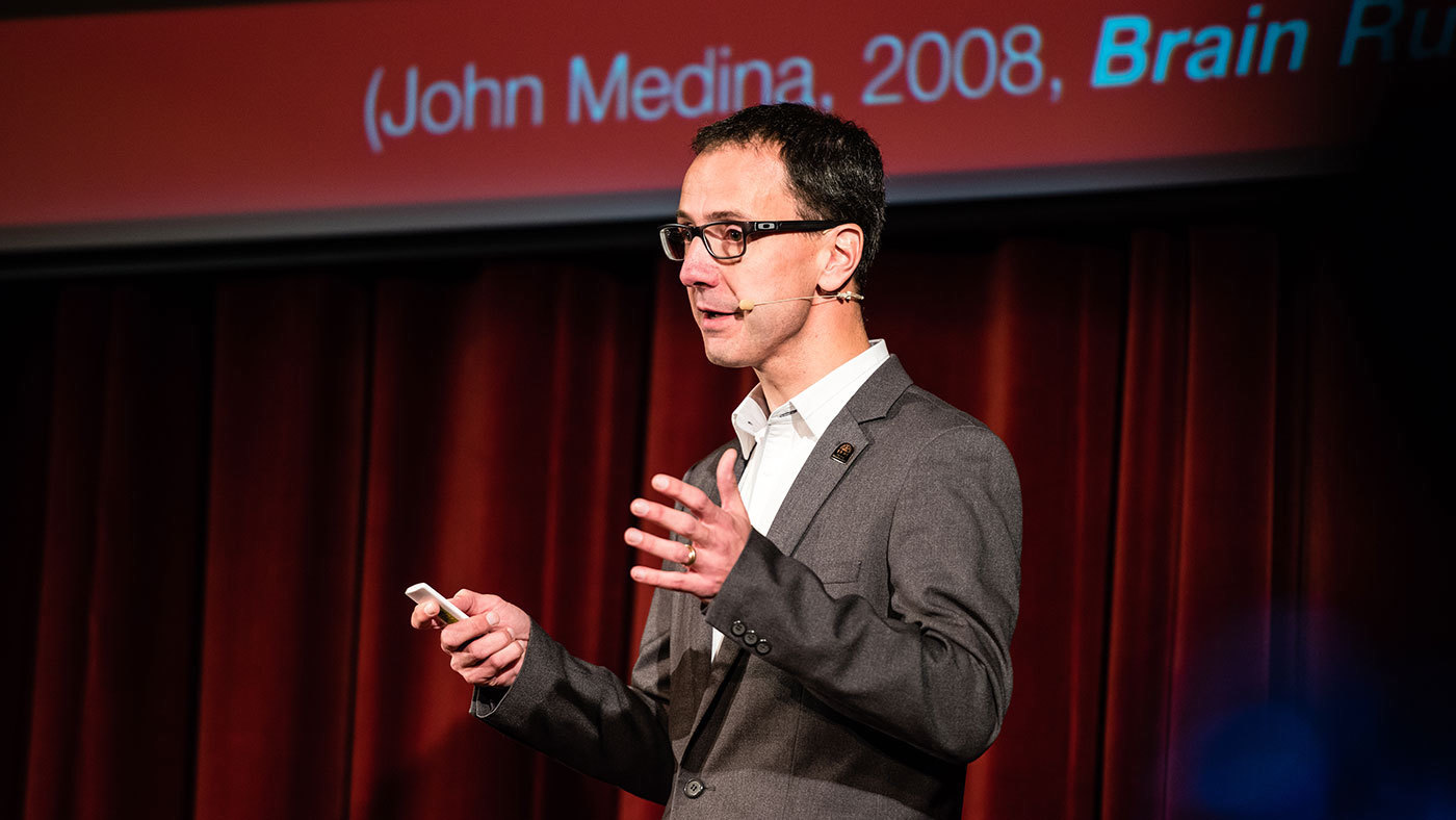 SHMS Lecturer and Researcher Mr.Chris Meylan at TEDx event
