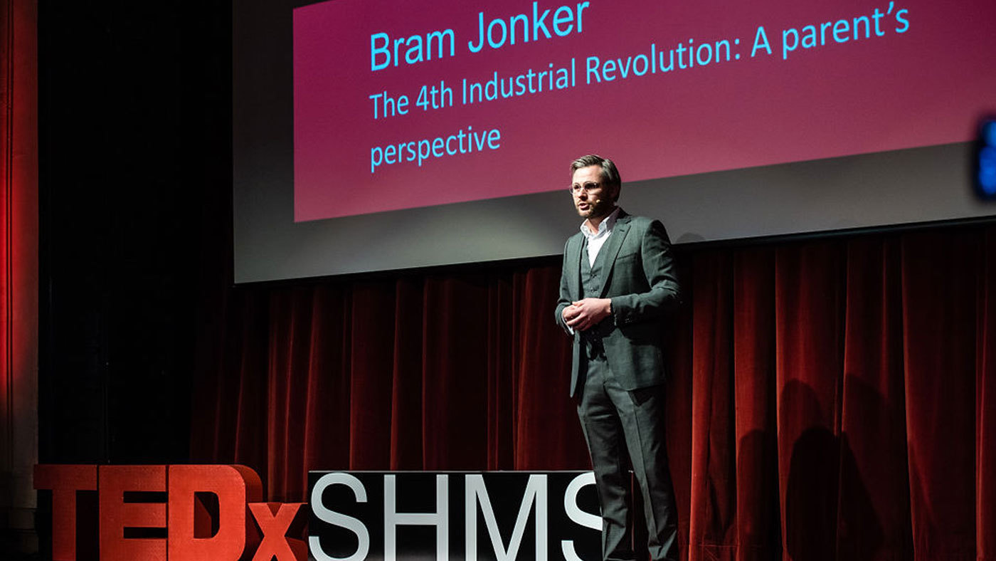 Bram Jonker TEDxSHMS The 4th Industrial Revolution