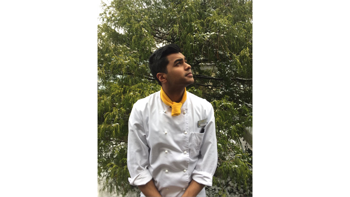 Alec Peters, Culinary Arts Academy Switzerland student
