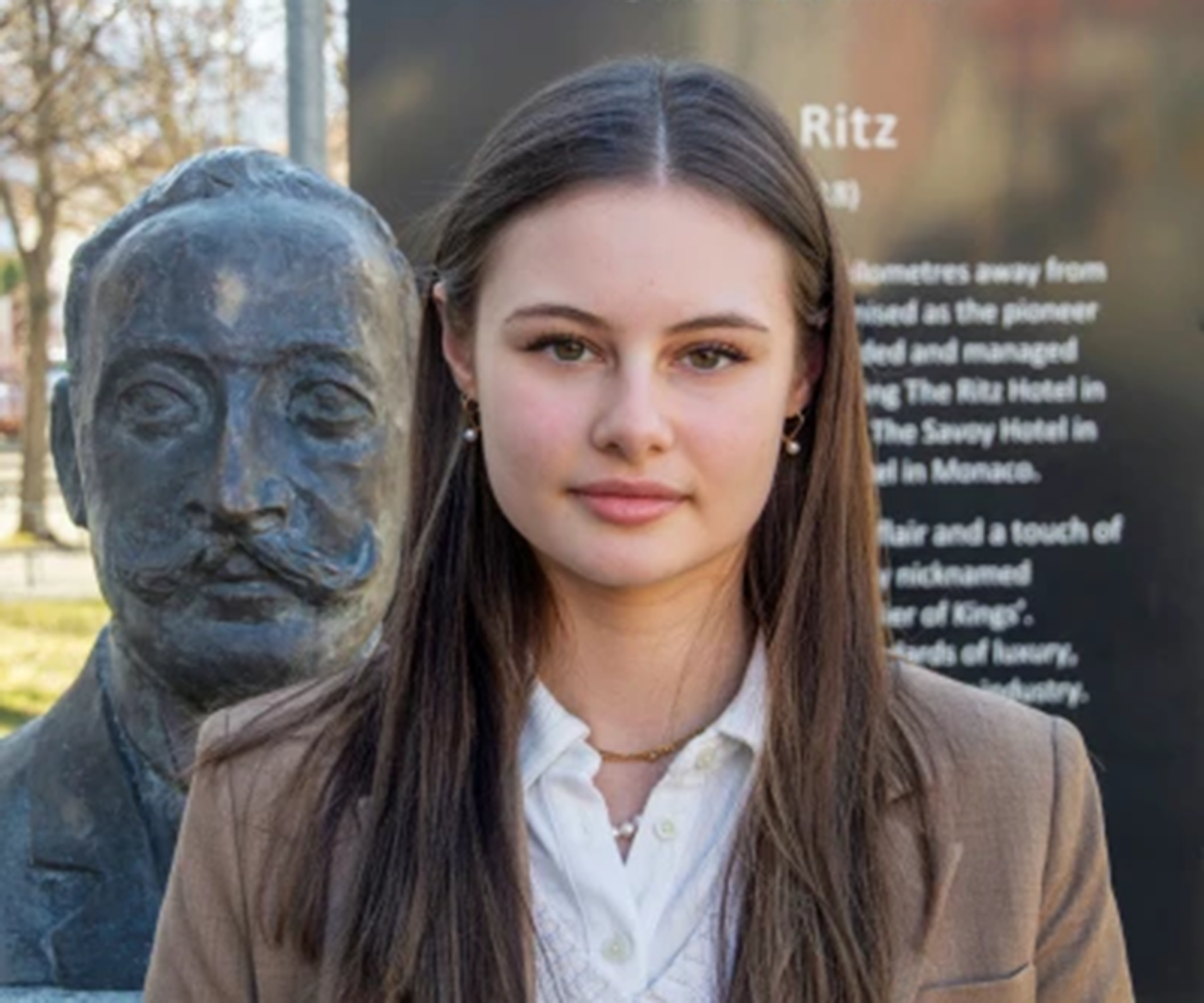 Dasha, studentessa dei César Ritz Colleges