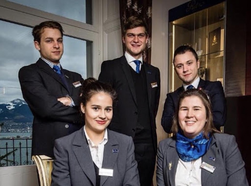 Tautvydas, a hotel operation specialist from Lithuania, graduated five years ago from César Ritz Colleges Switzerland