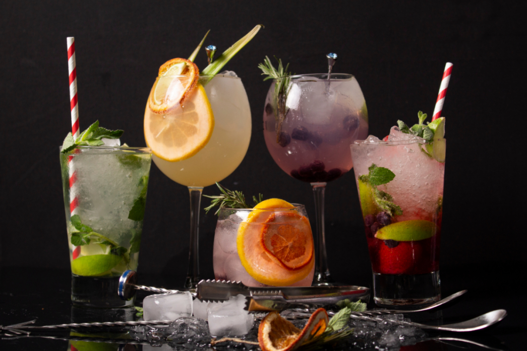 Low- and no-alcohol drinks as serious menu items