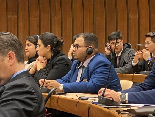 students at the united nations