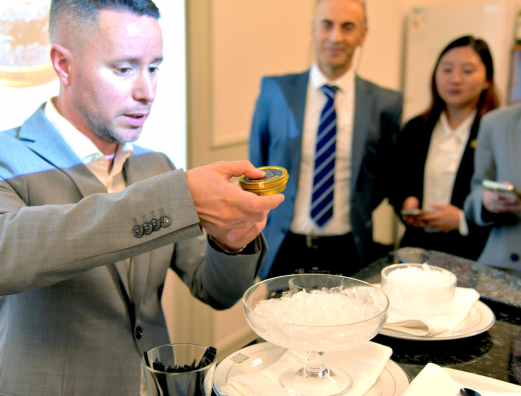 caviar, vodka, prunier, luxury, hospitality, masterclass